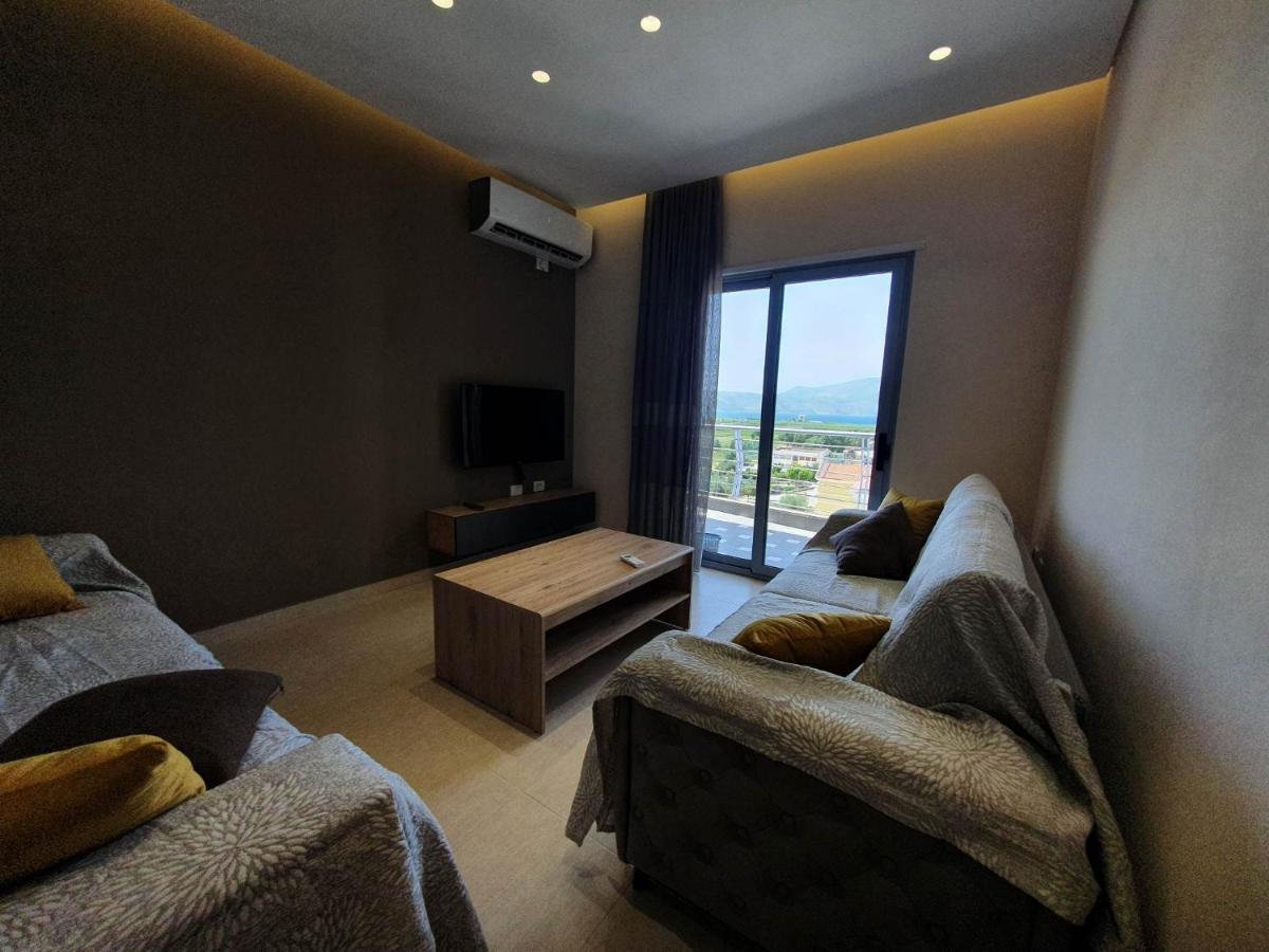 Mountain Meets Sea-Spectacular View In Orikum Apartment Exterior photo